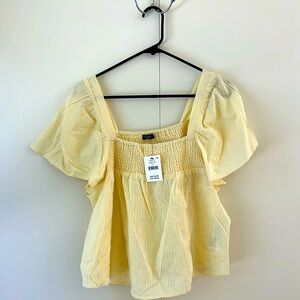 Mix & Match 2 for $35: NWT Cotton On Yellow Top